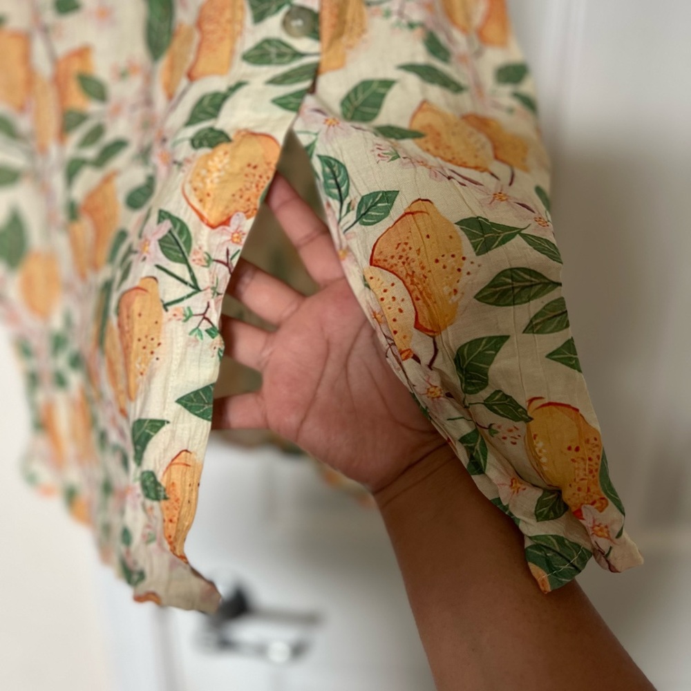 Polagram Citrus and Floral Maxi Skirt - Picture 5 of 7